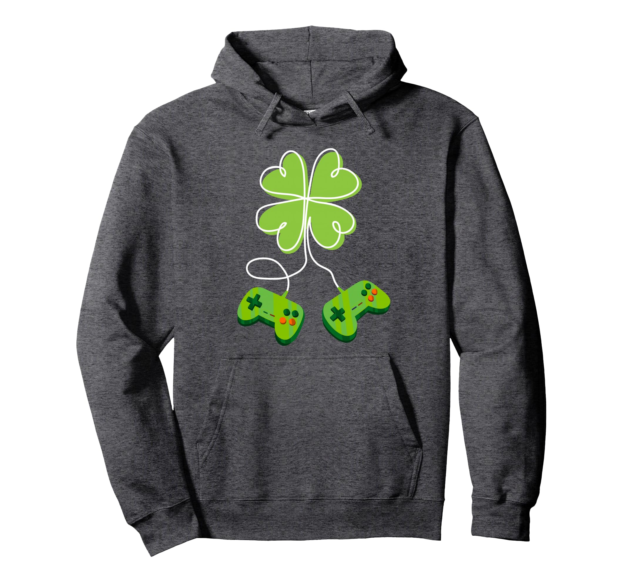 Video Gaming St Paddys Day For Boys Men St Patricks Day Pullover Hoodie