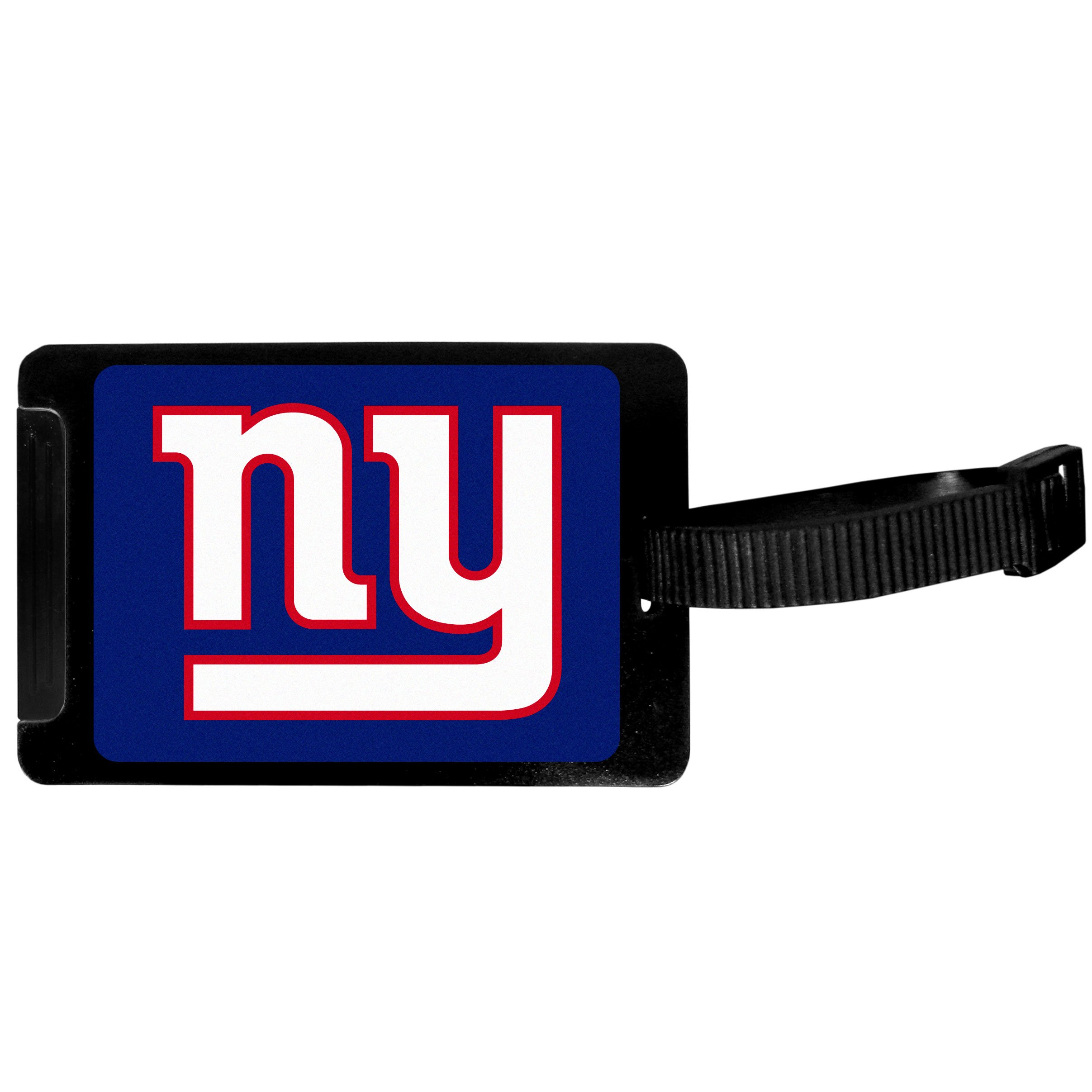 Siskiyou Sports Unisex NFL New York Giants Luggage Tag, Black, 3.25"