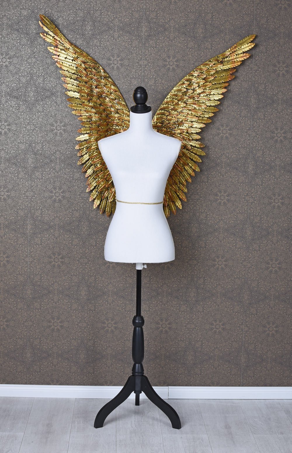 2 XXL Alas de Ángel Decoración Pared Ángel Colgante de Pared Escultura de Pared Ala 100cm Palazzo Exclusivo