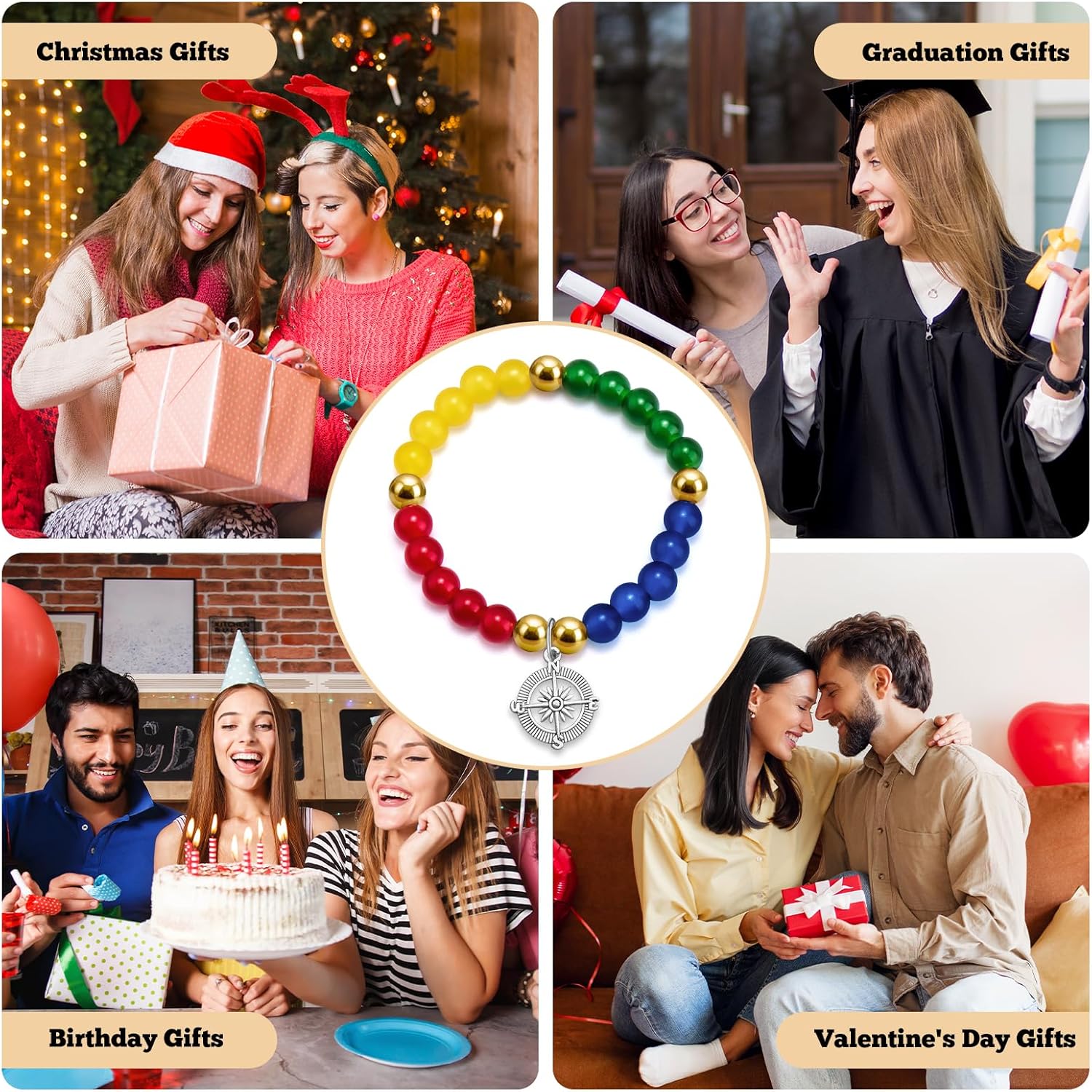 Thank You Bracelet for Women Teacher Appreciation Gifts Nurses Week Gift Employee Appreciation Gifts for Coworkers Going Away Retirement Jewelry for Coworker Boss Employee Christmas Birthday Bracelet - Image 7