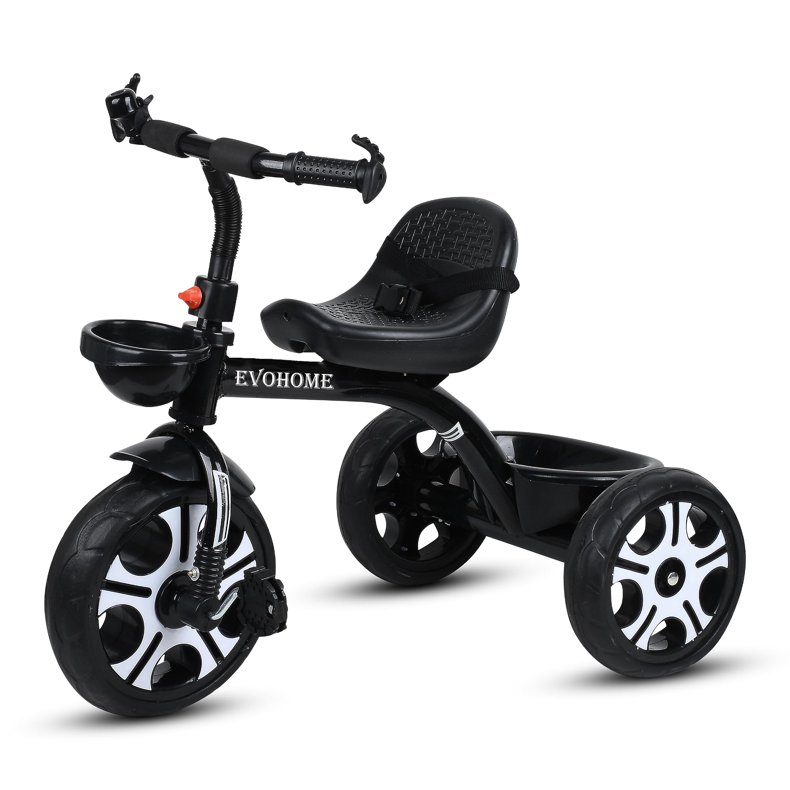 EVOHOME Kids|Baby Trike|Tricycle for Kids|Boys|Girls Age 2 to 5 Years E-BST-03 (Black) (B0CG9YPJMS) Amazon Price History, Amazon Price Tracker