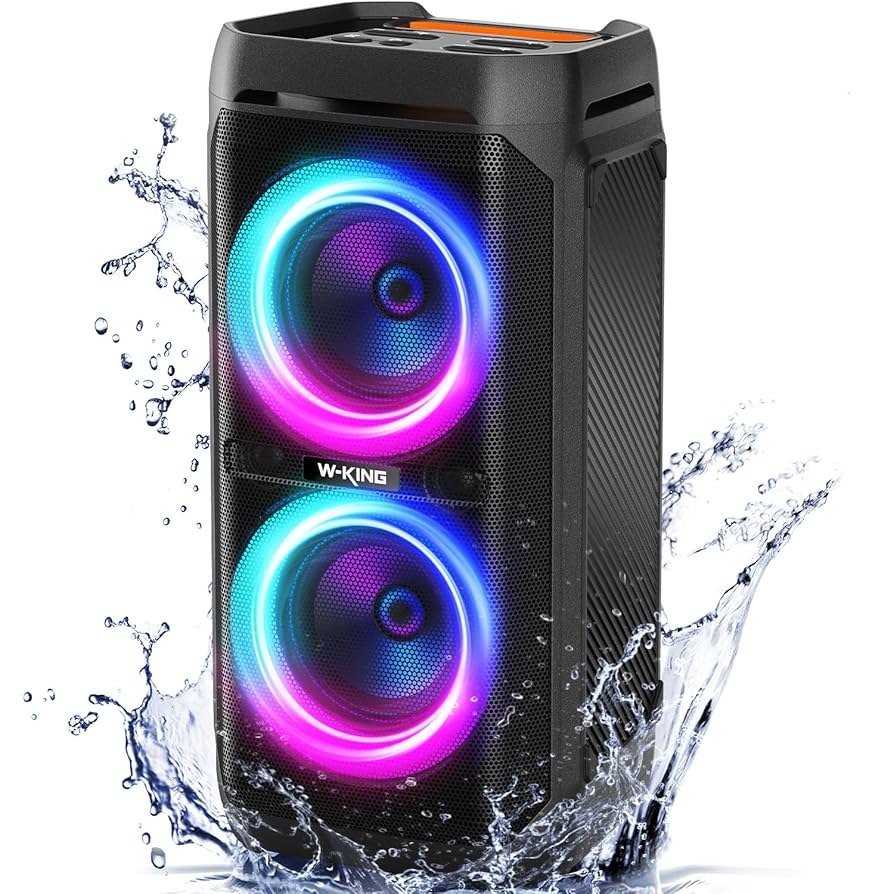 新品\"Tape King\" Portable Bluetooth Speaker Amazon.com: W-KING Bluetooth Speaker, 90W Max Portable Loud