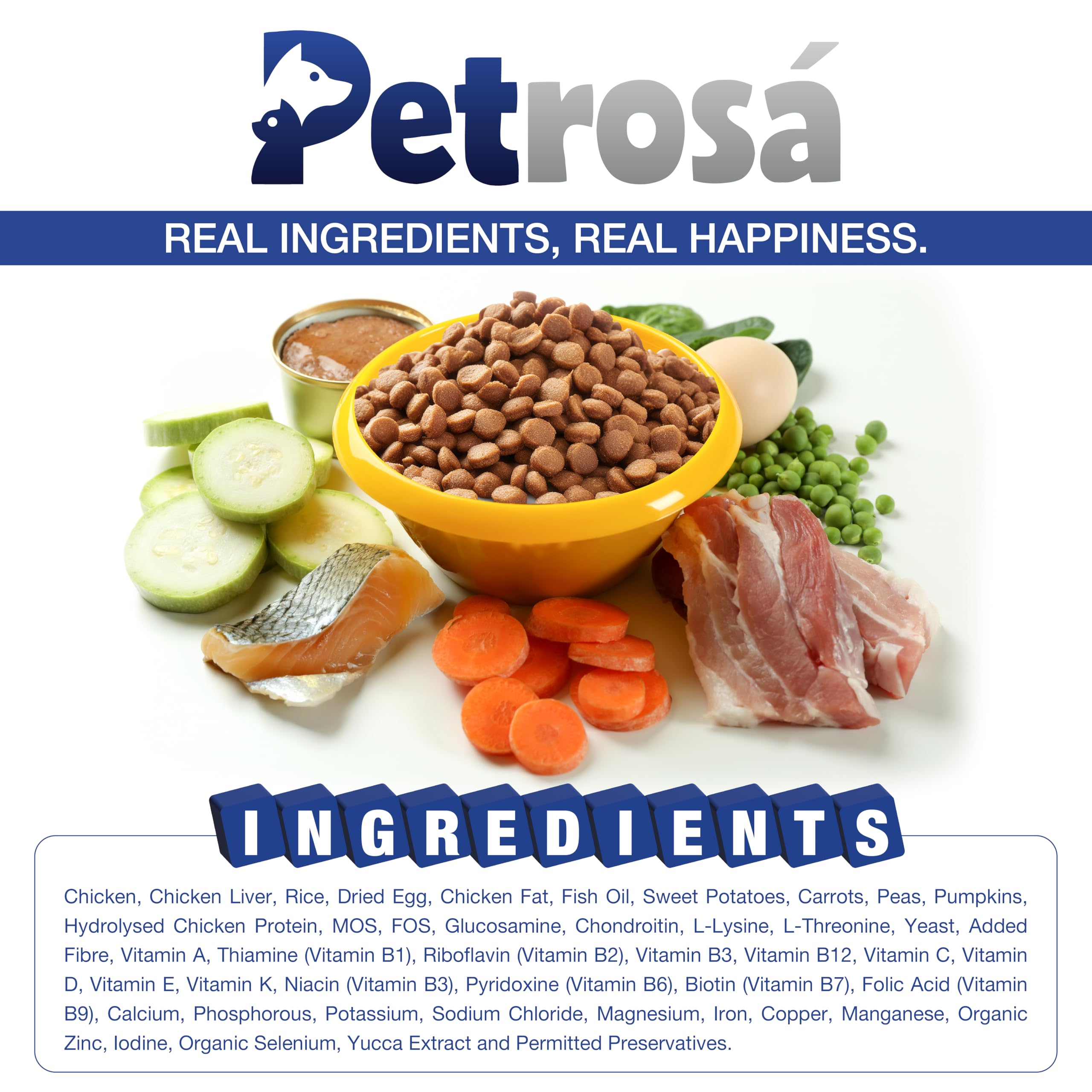 Petrosa Large Breed Starter Dog Food for Mother & Puppy (2 Weeks to 2 Months) | 1 Kg | 32% Protein, DHA & Prebiotics | Complete Early-Life Nutrition for Safe Weaning, Growth & Immunity | EU Nutrition 1
