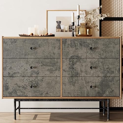 Miniatura 8 de VaryPaper Papel tapiz de hormigón desgastado grueso de 15.7 x 78.7 pulgadas, papel de contacto de cemento texturizado, impermeable, autoadhesivo,