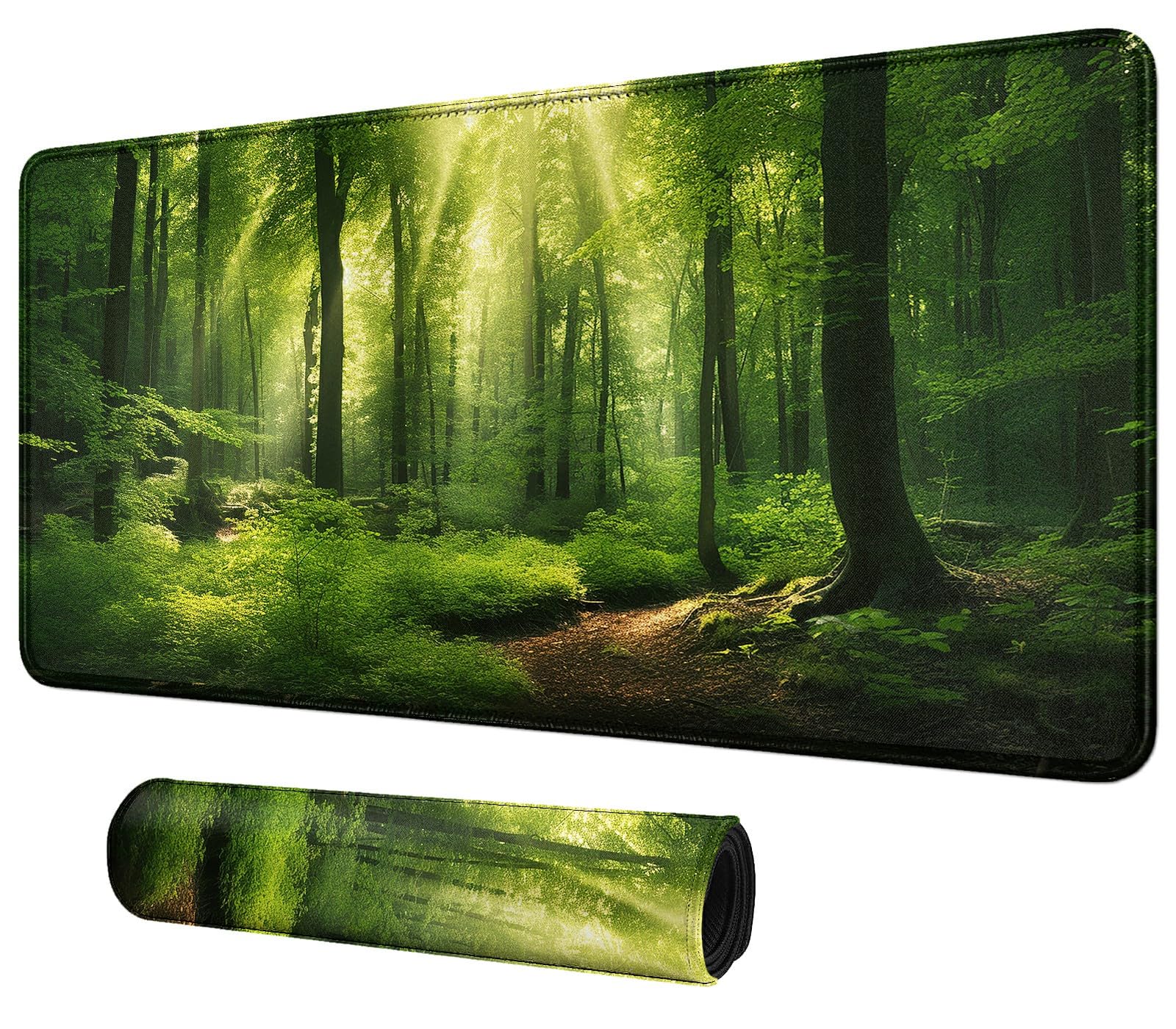Card Mat for MTG &amp; TCG Playmat,Green Forest