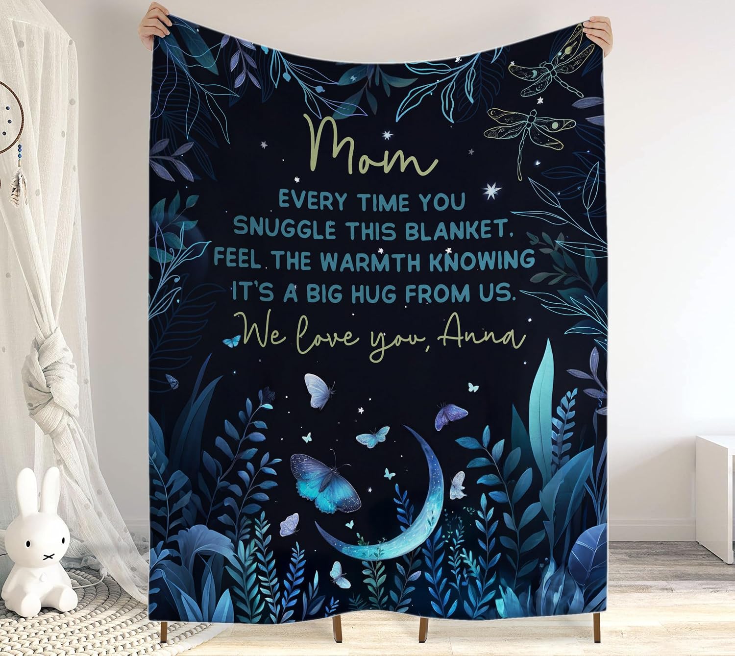 Mom Blanket Personalized, Blankets for Mom, Mama Blanket, Mom Personalized Blanket, Mom Blankets from Daughter to Mom, Mom Birthday Blanket, Gifts for Mom Blanket, Mothers Blanket 3