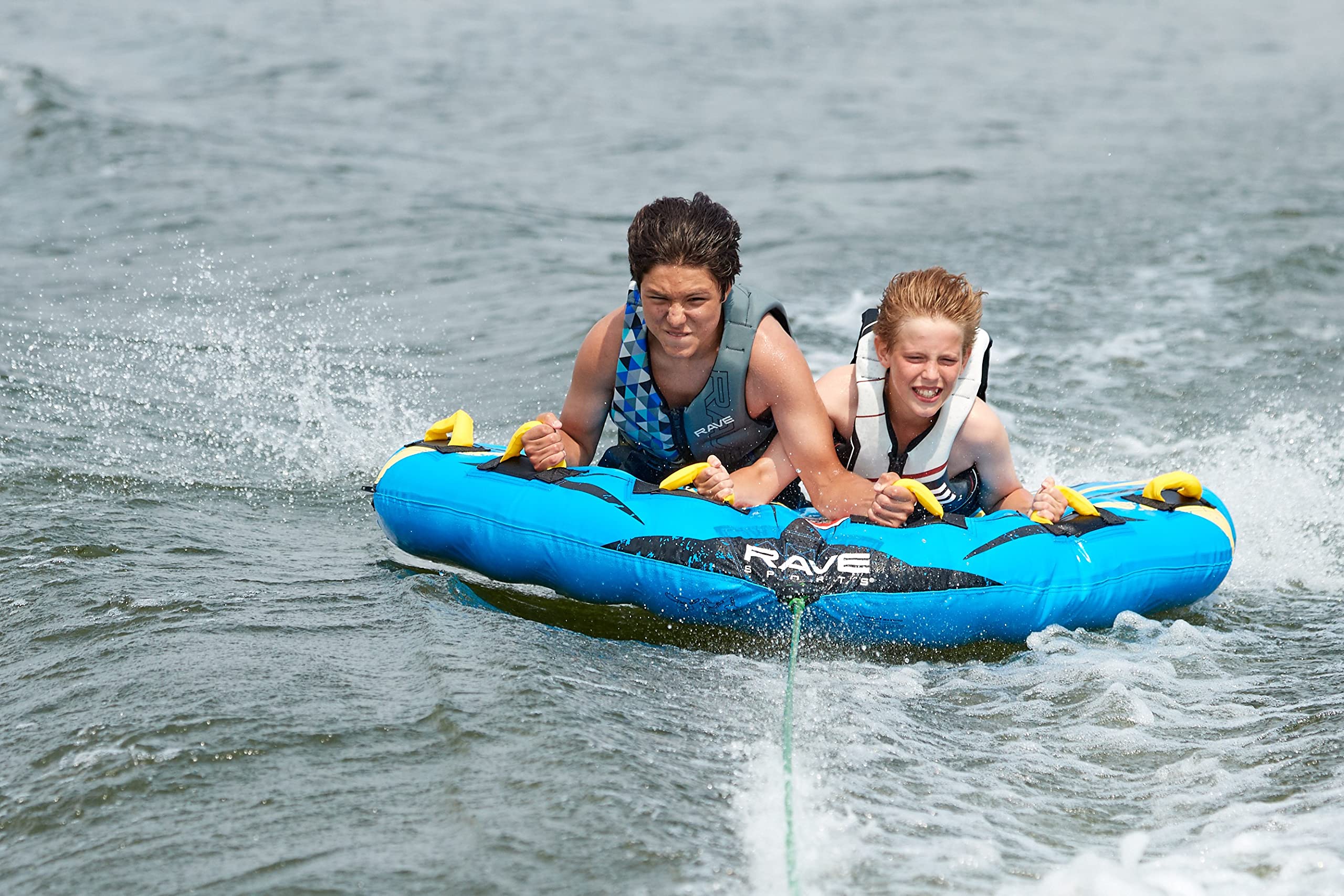 Amazon.com : RAVE Sports Razor XP 3 Rider Towable : Sports & Outdoors