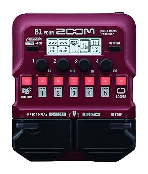 K*a様 [極美品] ZOOM B1X FOUR ベースエフェクター ZOOM新作 B1X FOURを徹底レビュー、解説！【22種モデリング音源