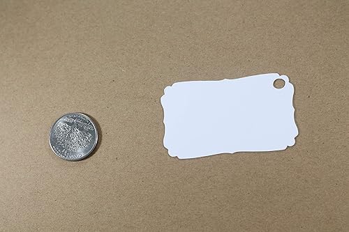 Miniatura 2 de White Baptism Tags - Gracias Por Venir A Mi Bautizo (Set of 40) (White)