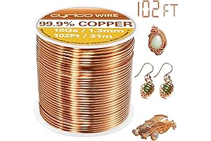 Cyrico Premium Bare Copper Wire for Multipurpose Use