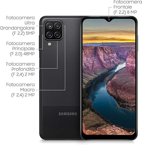 Miniatura 5 de Samsung Galaxy A12 32GB A125U (T-MobileSprint desbloqueado) Pantalla de 6.5 pulgadas, cámara cuádruple de larga duración, teléfono inteligente,