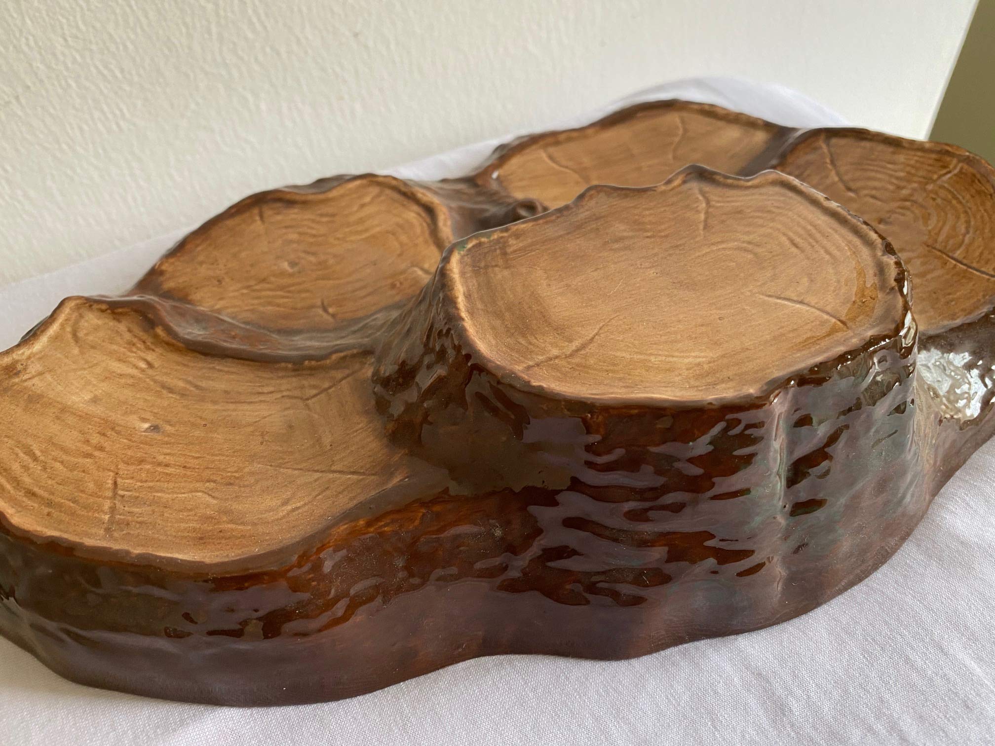 Beswick Ceramic Tree Trunk Display Stump Display Stand Perfect for Beatrix Potter Figurines Or Other