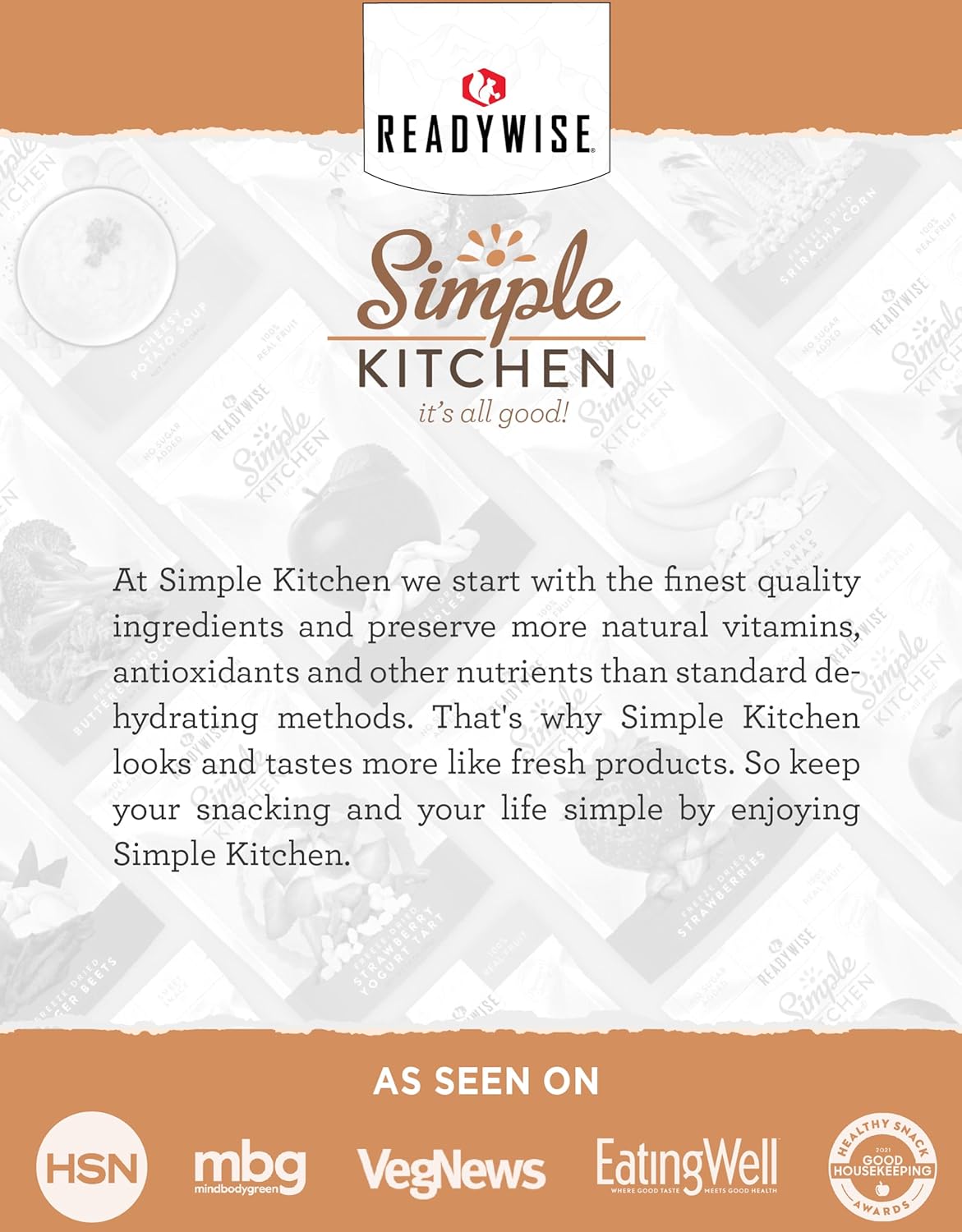 Simple Kitchen Freeze Dried Diced Chicken – 16 Servings for Family Meal Prep, Gluten Free & Dehydrated Survival Just Add Water Canned Food, for Camping Meals, Backpacking & Hiking, #10 Can Package