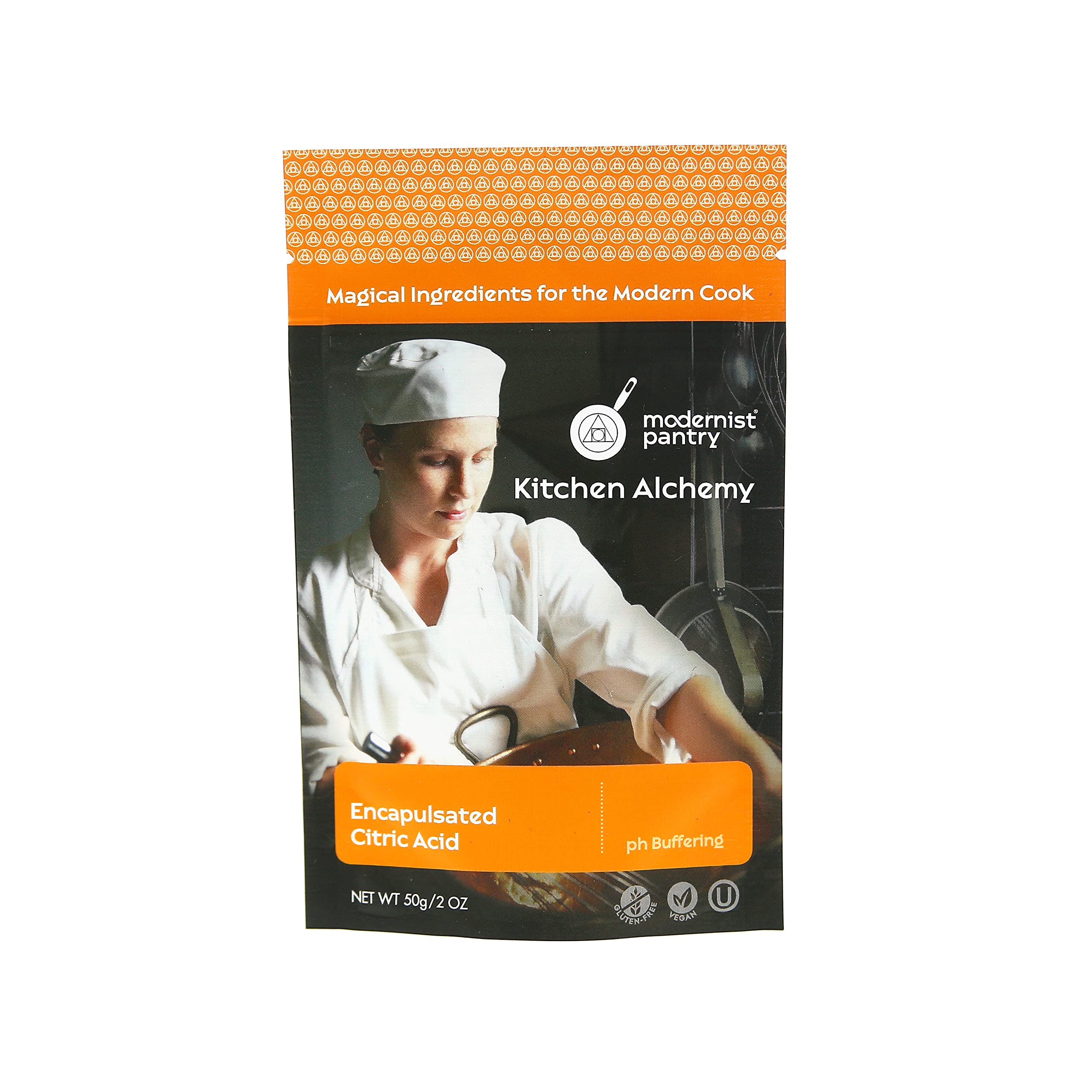 Modernist Pantry Encapsulated Citric Acid ❤ Gluten-Free ☮ Vegan - 50g/2oz