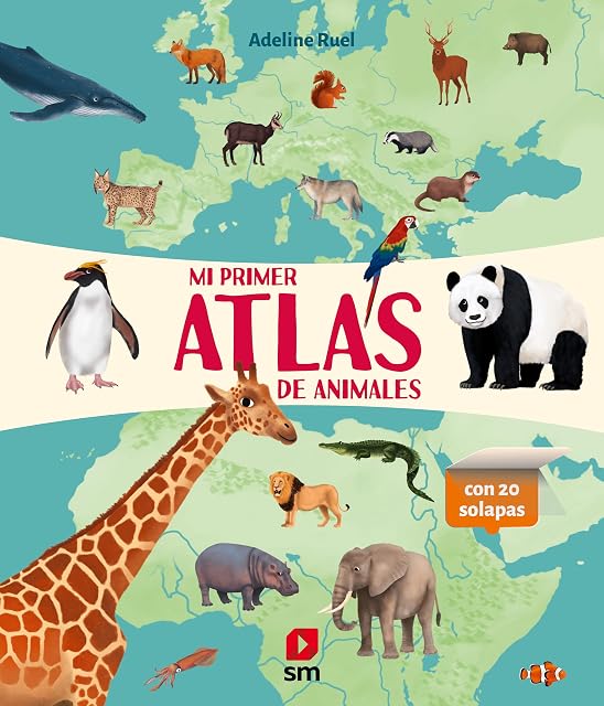 Portada de Mi primer atlas de animales