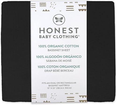 Miniatura 10 de HonestBaby Sábana bajera ajustable de algodón orgánico, rosa, talla única