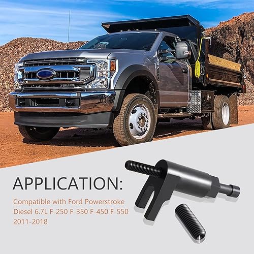 Miniatura 3 de RACTOP Repuesto de herramienta de extracción de inyector de combustible para 3418 compatible con Ford Powerstroke Diesel 6.7L F-250 F-350 F-450