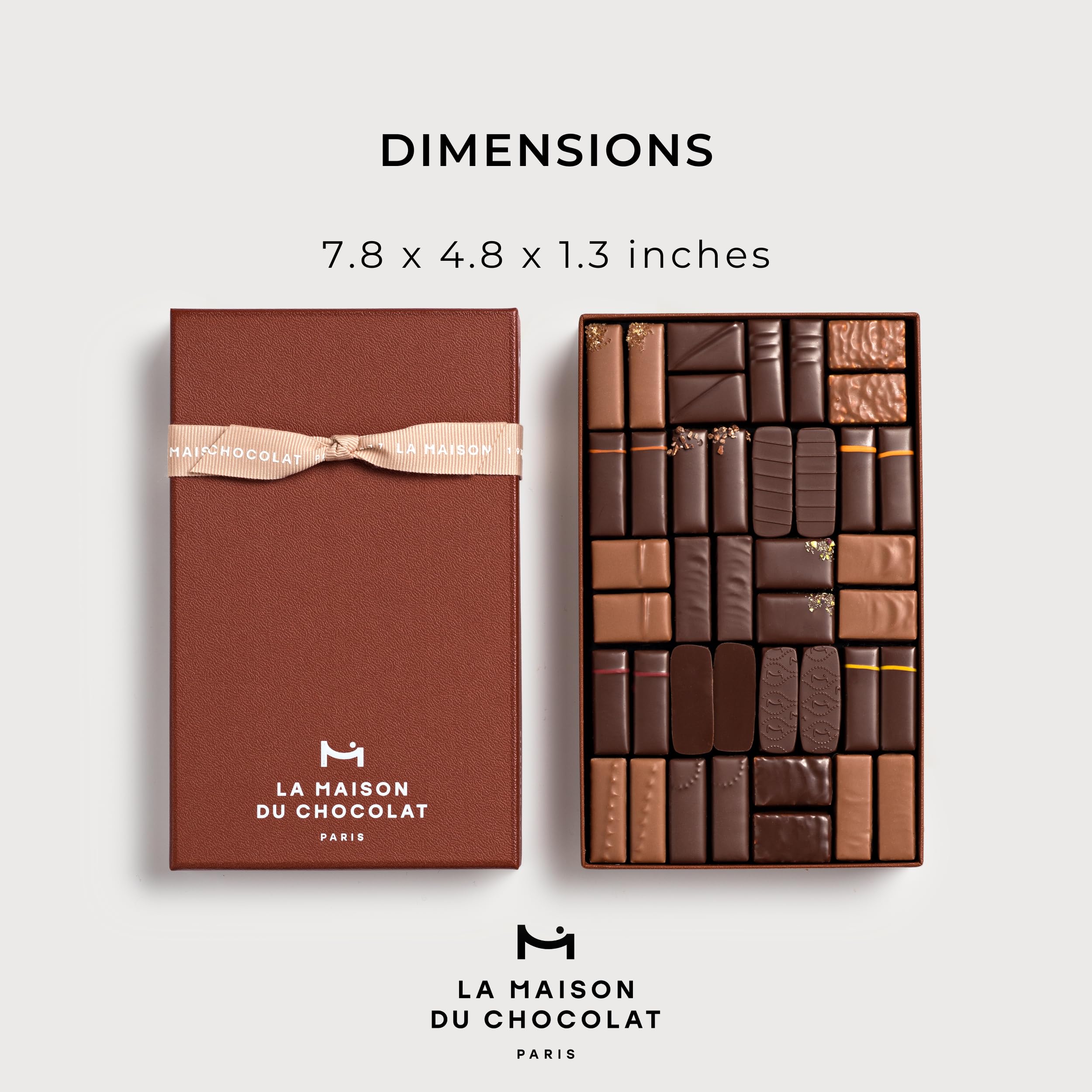 Amazon.com: LA MAISON DU CHOCOLAT Coffret Maison, Gourmet Dark And