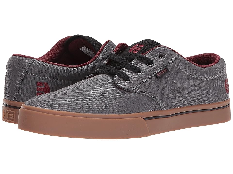 

etnies Jameson 2 Eco (Grey/Gum/Red) Men's Skate Shoes, Green