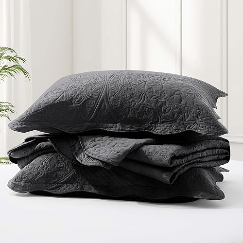 Vista 214 de IR Imperial Rooms - 10 juegos de colcha tamaño individual (68 x 86 pulgadas), para hoteles, habitaciones de huéspedes, colchas ligeras reversibles