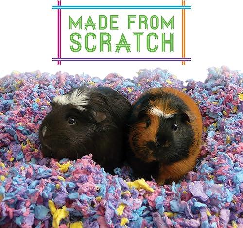 Miniatura 7 de Carefresh - Cama para mascotas pequeñas de papel natural color Confetti, libre de polvo con control de olores, 10 L