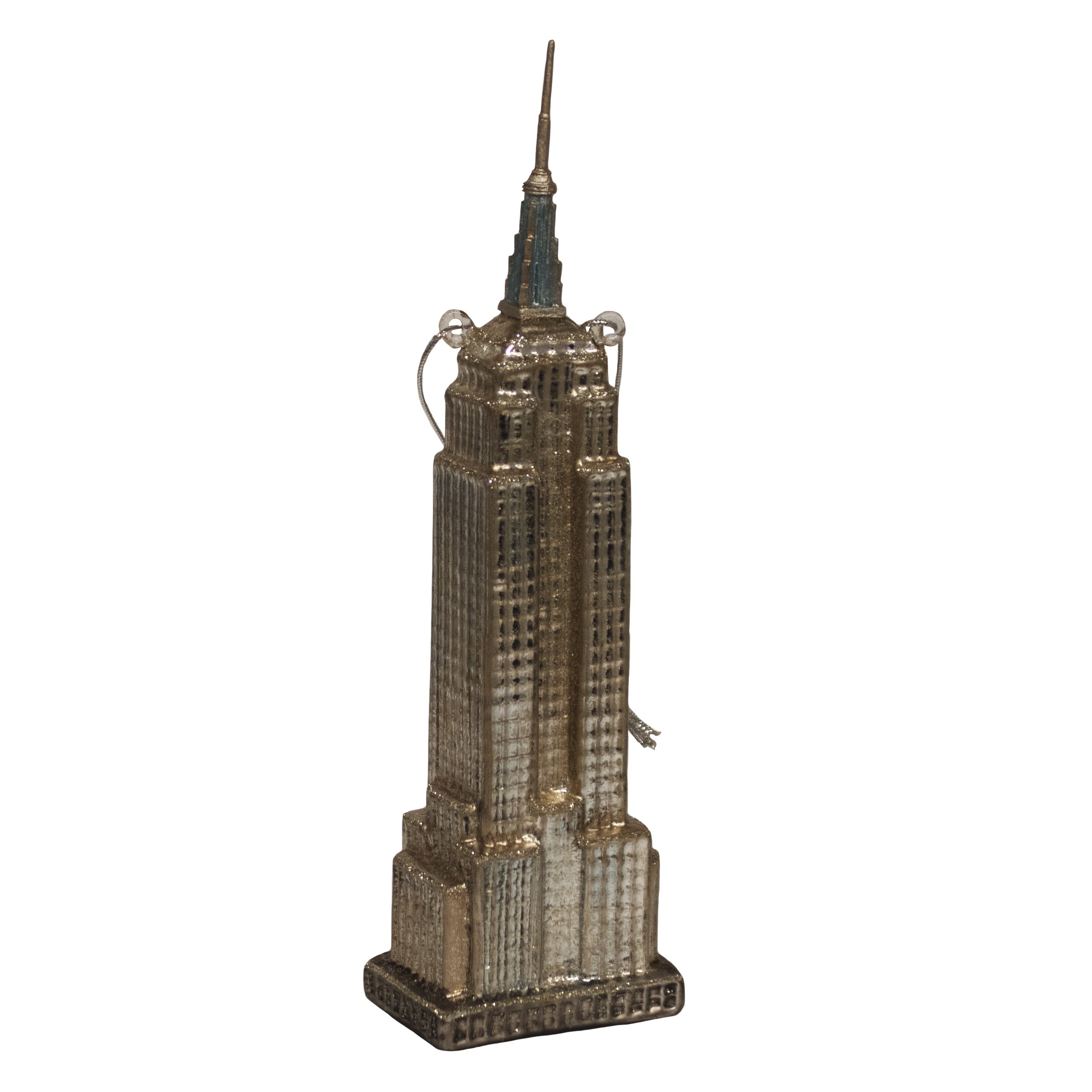 Amazon.com: Kurt Adler Noble Gems Empire State Building Ornament