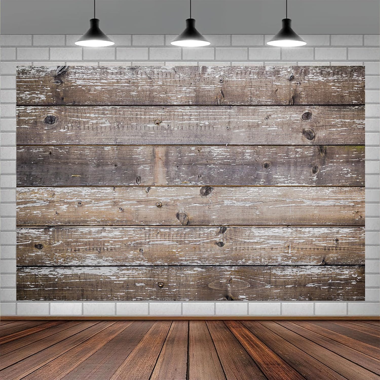 Cake table decorations banner style rustique 3x2.4m pour studio photo - 8