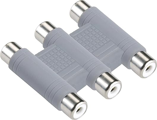 Bandridge BVP560 cavo interfaccia adattatore RCA Grigio Bandridge BVP560 cavo interfaccia adattatore RCA Grigio