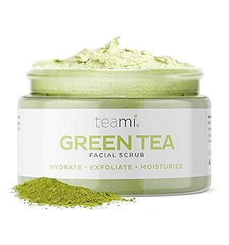 Teami Matcha Green Tea Facial Scrub For Hydrating
