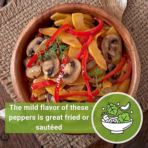 Miniatura 5 de Sow Right Seeds - Semilla de pimiento Cubanelle para plantar - Paquete de reliquia sin OMG con instrucciones para plantar un huerto en el hogar al