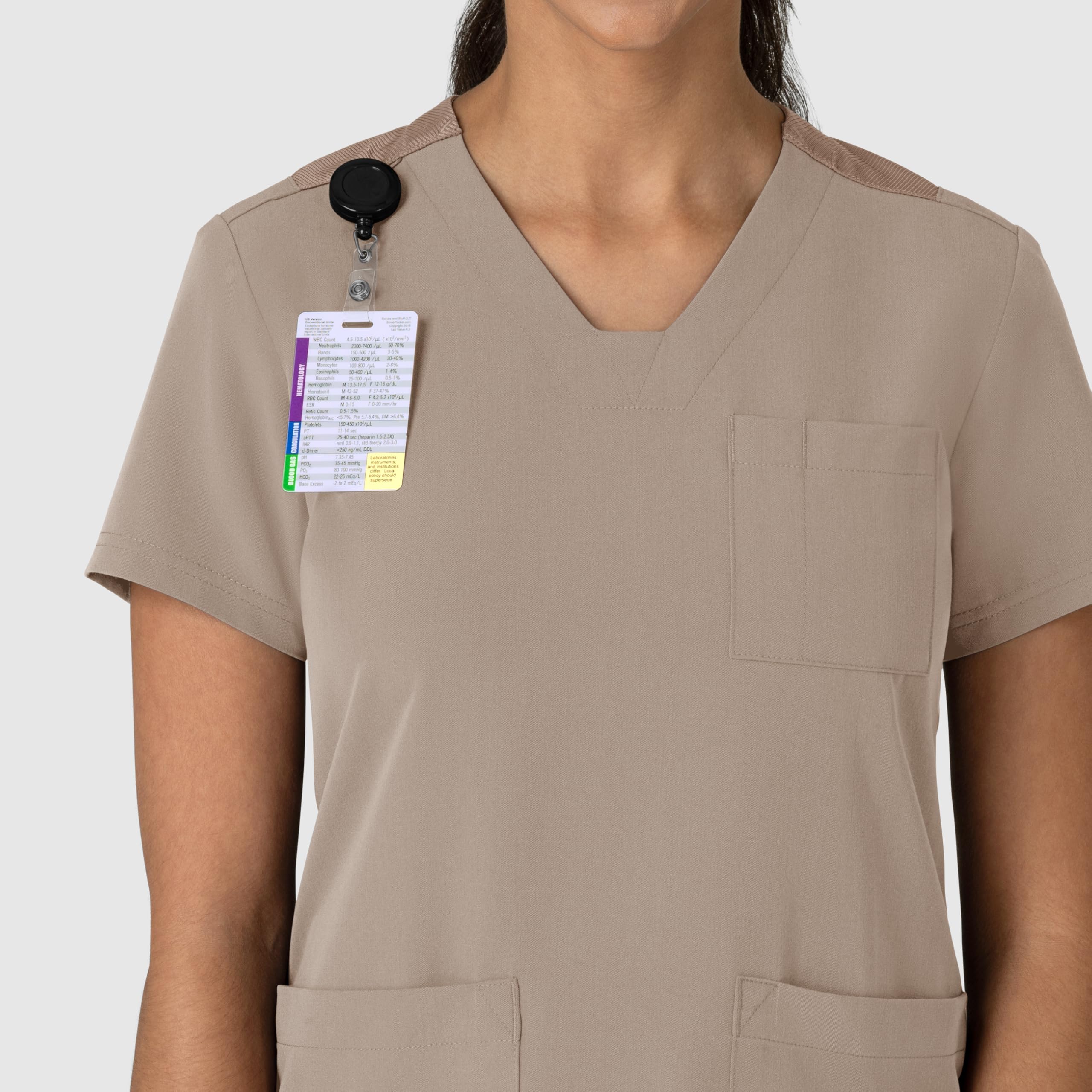 WINK Womens Scrub Top