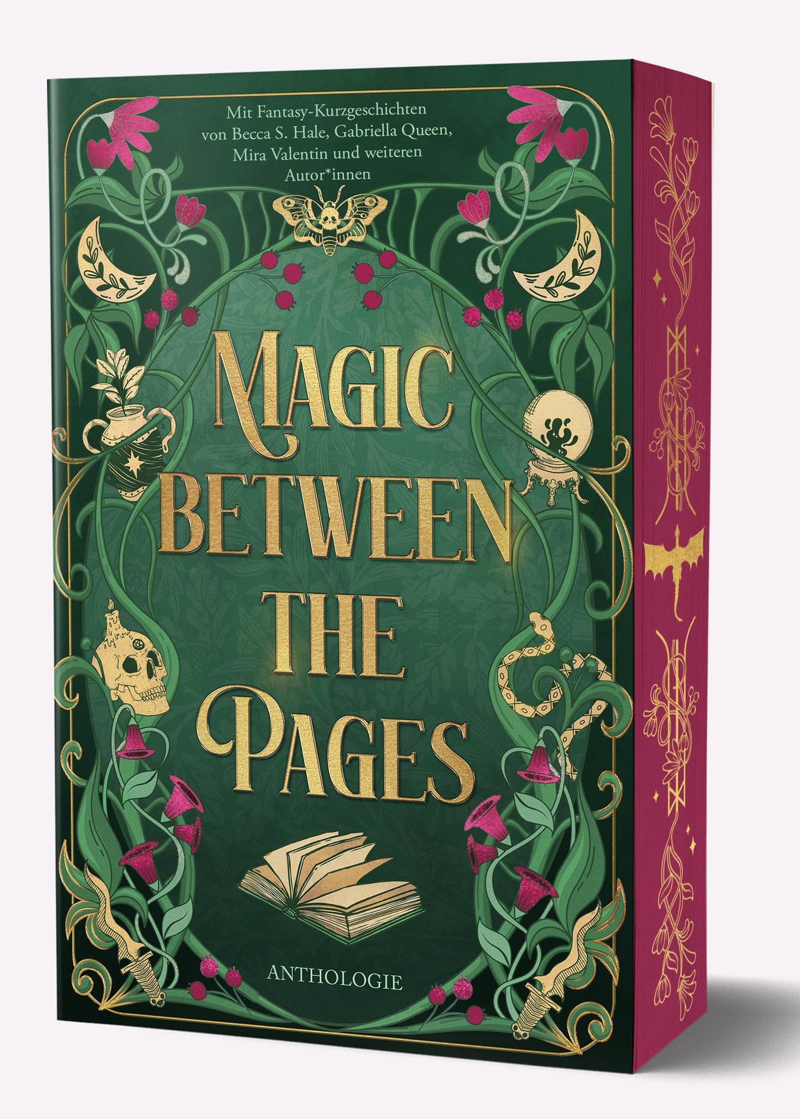 Magic Between the Pages: Anthologie. 18 Fantasy-Geschichten. Limitierte Farbschnittausgabe