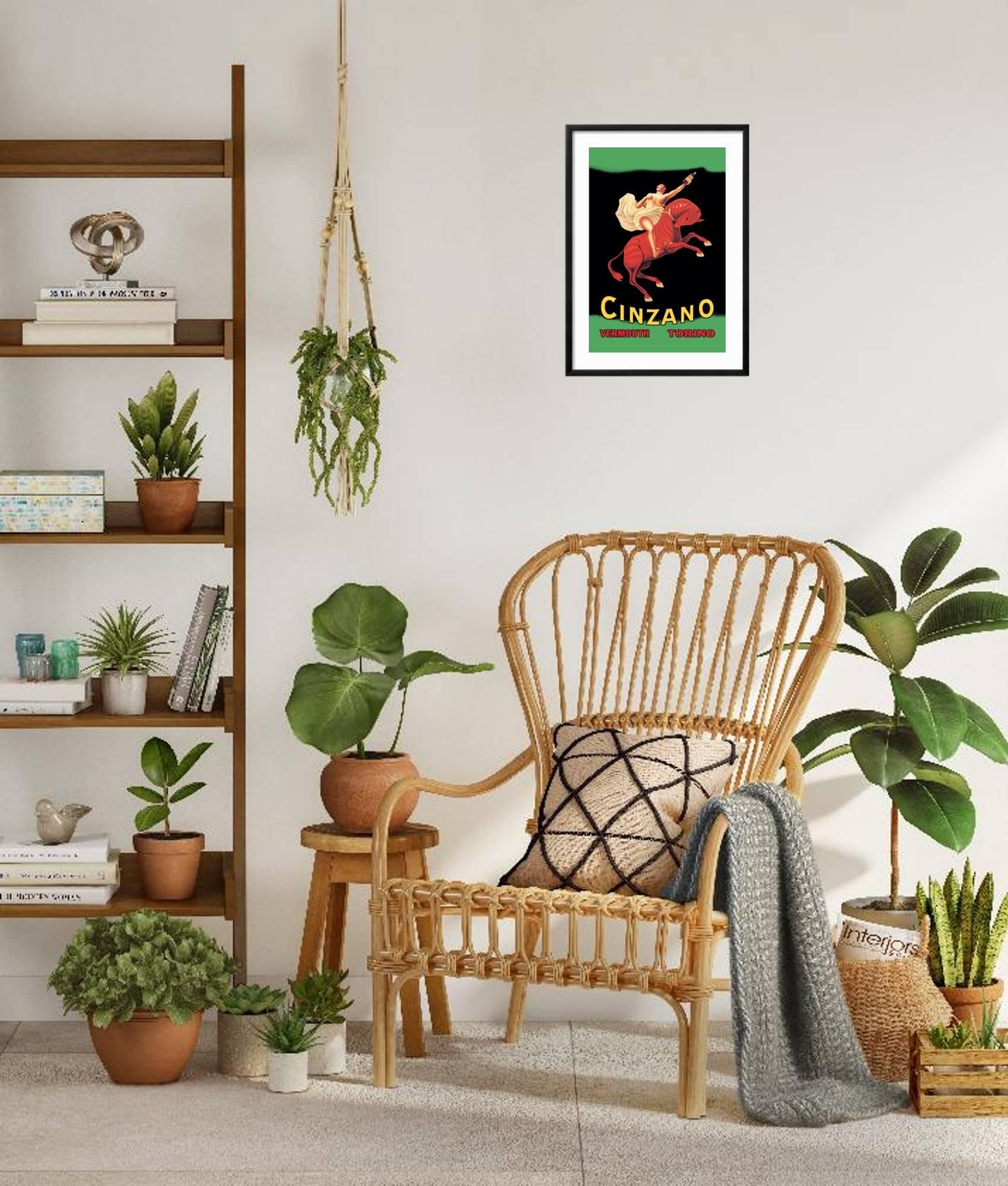 Amazon.com: ART.COM Framed Wall Art Prints Cinzano by
