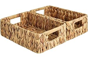 StorageWorks Compact Wicker Wonders: Perfect Woven Baskets for Home Organization Delight