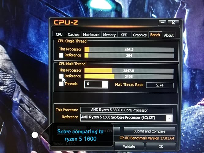 AMD Ryzen 5 3500 3rd Generation Desktop Processor