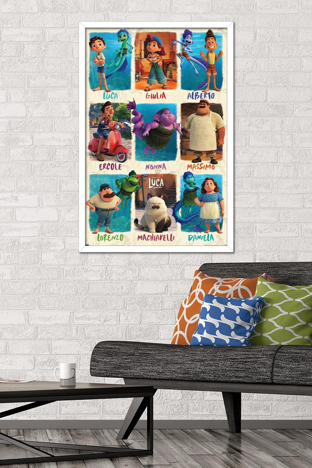 Amazon.com: Trends International Disney Pixar Luca - Grid Wall
