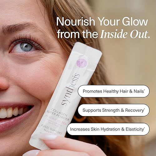 Vista 5 de momentM Synthesis - Colágeno vegano en polvo, a base de plantas vegetarianas para piel, cabello, uñas, antienvejecimiento, músculos, salud