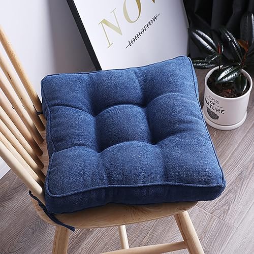 Cojines para sillas de comedor, 6 unidades, almohadillas para sillas de comedor, cojines para sillas de comedor, cojines para sillas de cocina,