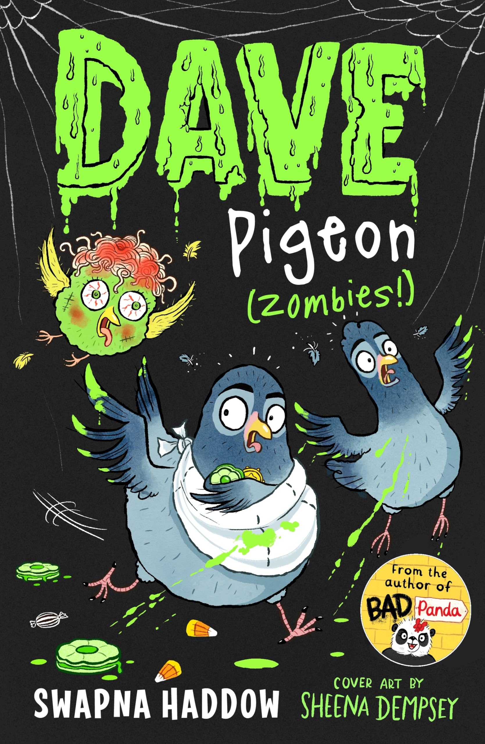 Swapna Haddow Dave Pigeon Zombies Paperback Book