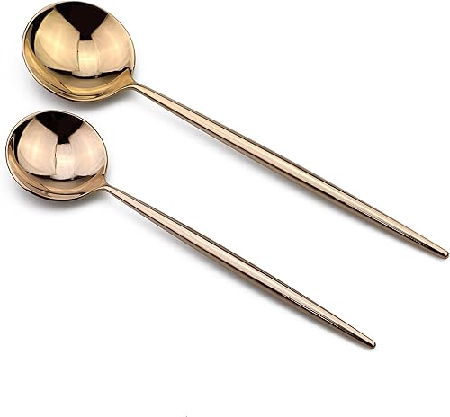 Miniatura 6 de 1810 cubertería de acero inoxidable, acabado de espejo, apto para lavaplatos, Rosa