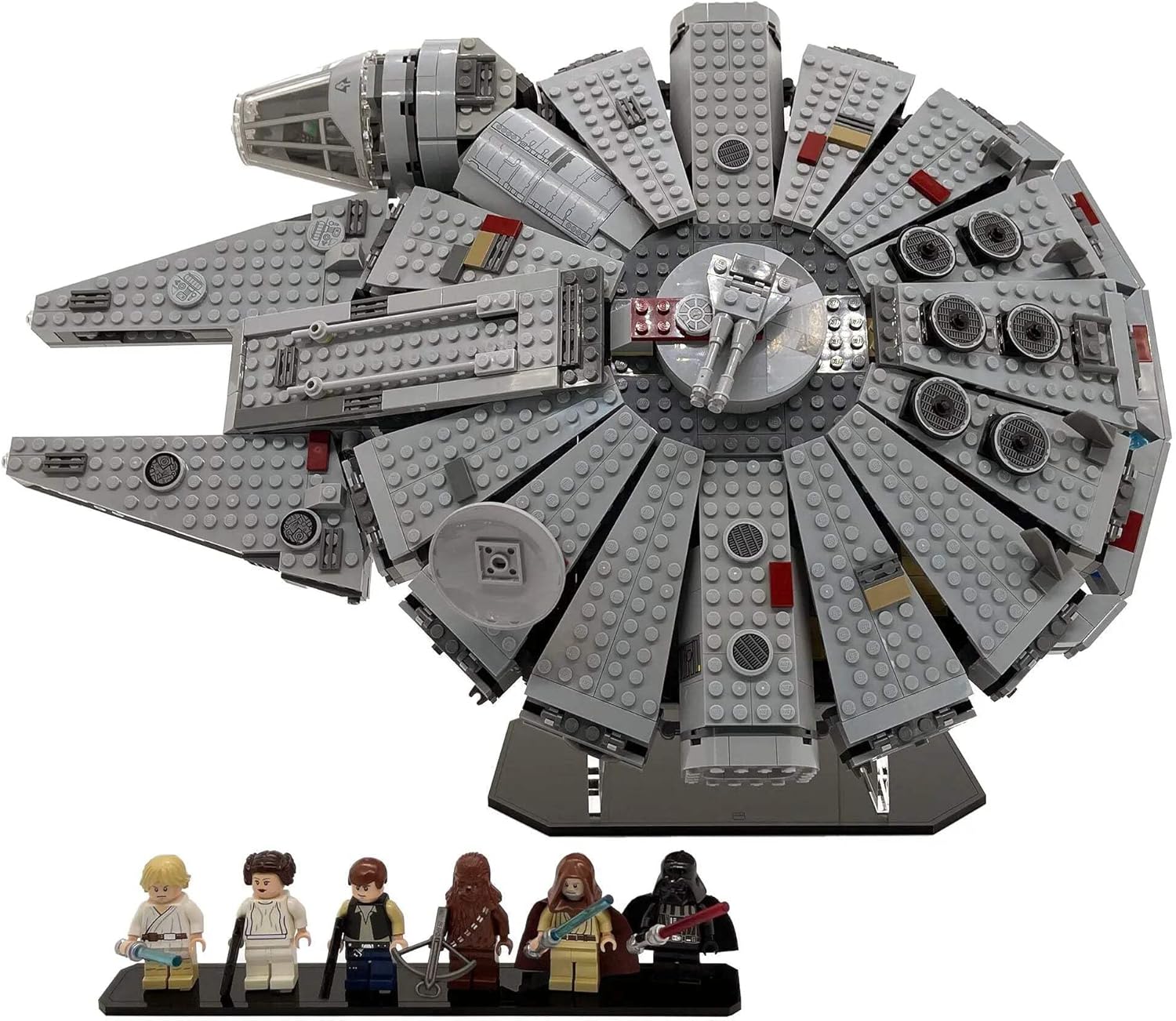 Acrylic Display Stand Compatible with Lego Set 7965 - Millennium Falcon - Set not Included