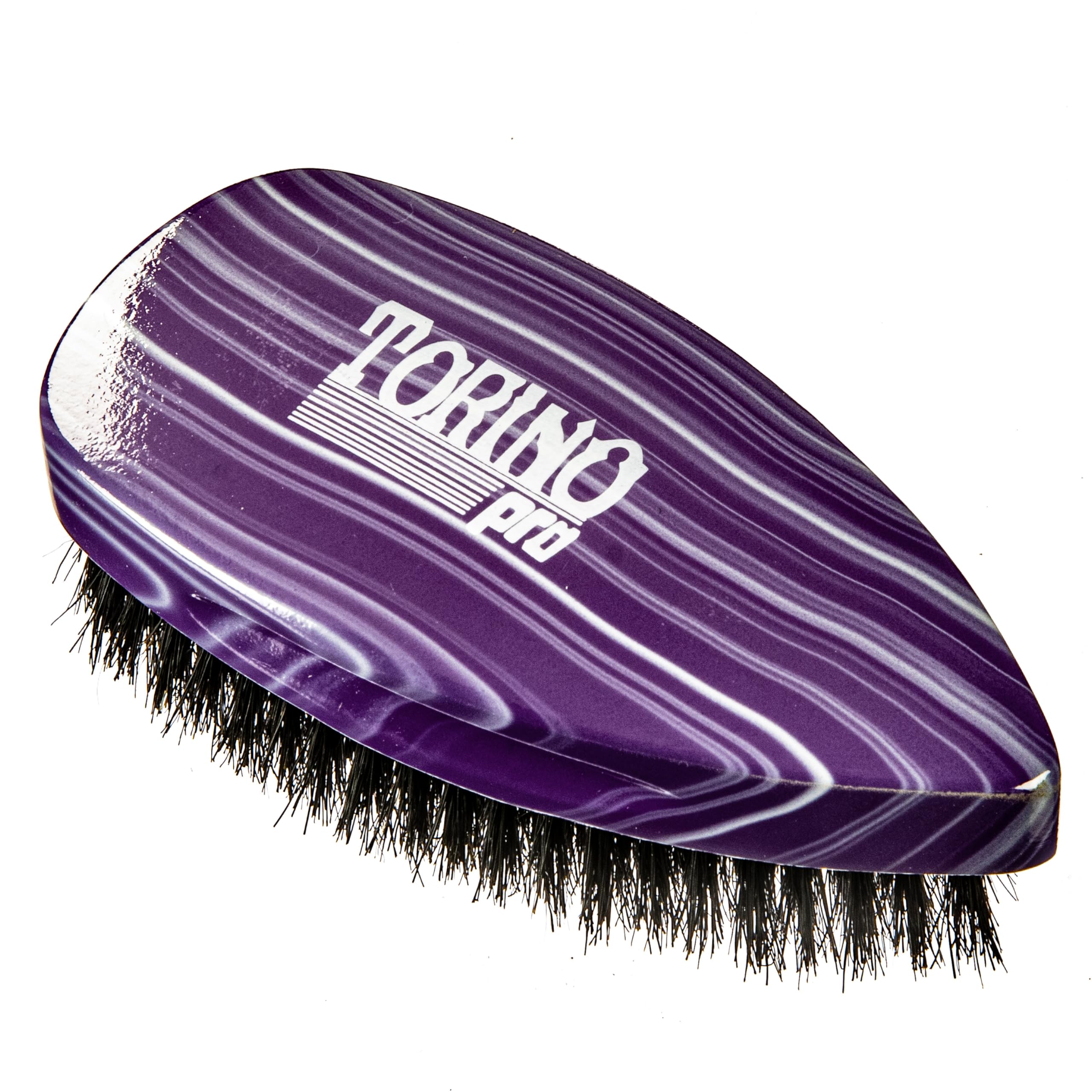 Torino Pro Wave brush #901 - Soft Pointy Palm - Patented Design - great for laying down waves