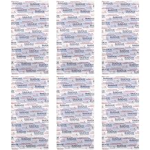 Waterproof Adhesive Wound Bandages 200pcs PE Fabric Blue Finger