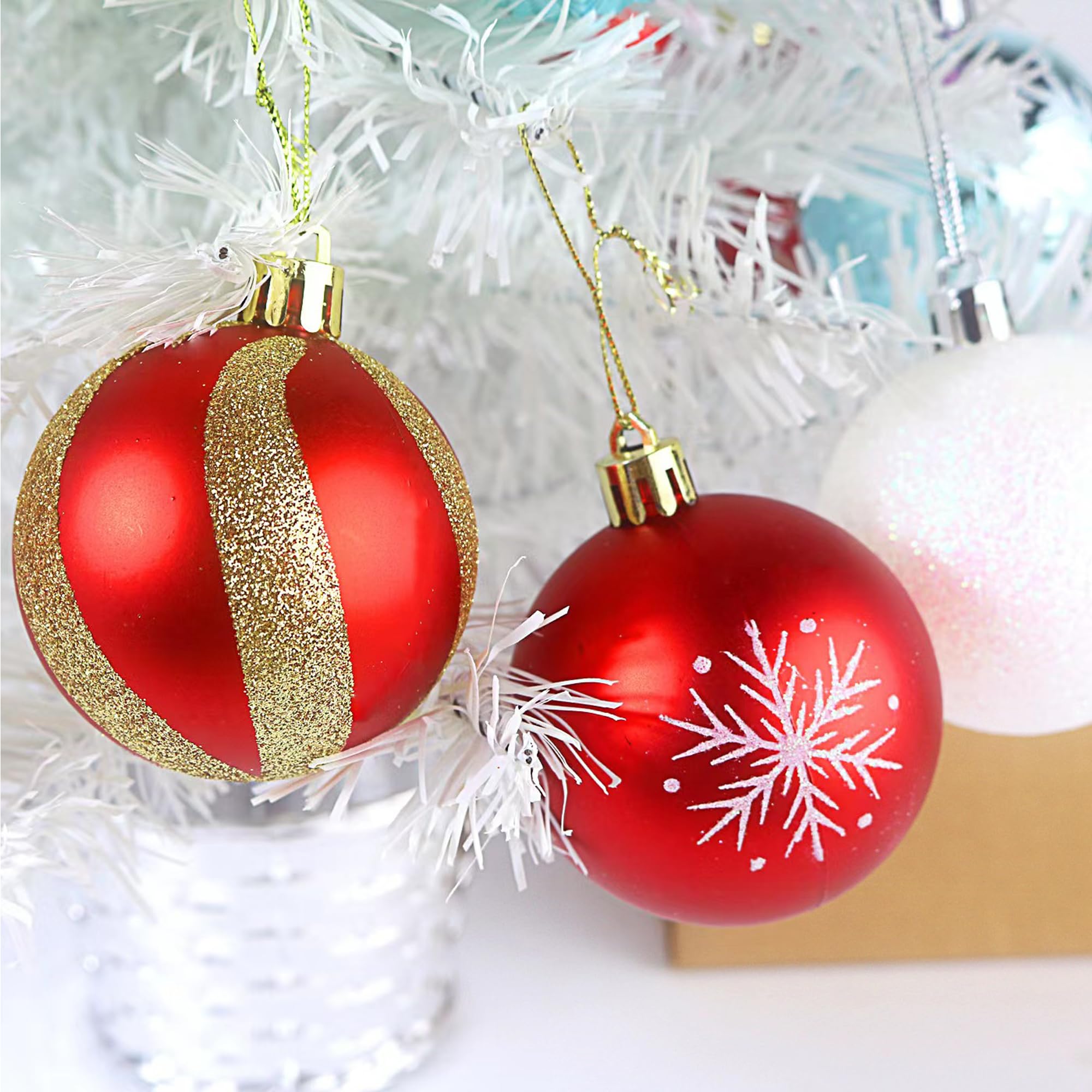 5x grote kerst rode kerstballen van 14 cm glans van kunststof | Rode- kerstballen.nl