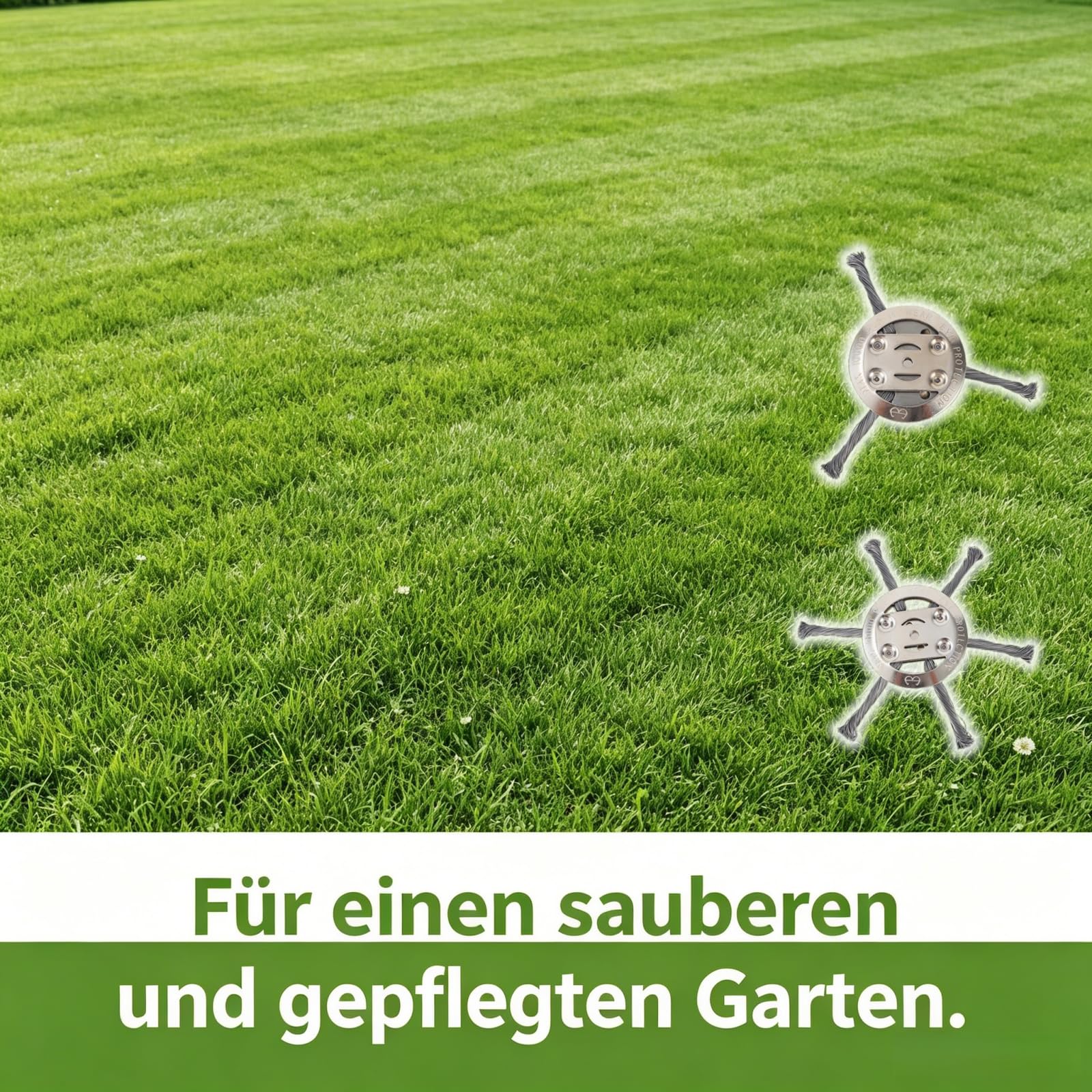 Vultriox Trimmerkopf Ersatzkopf Für Rasen Trimmer Unkrautstecher Zubehör (6 Blade)