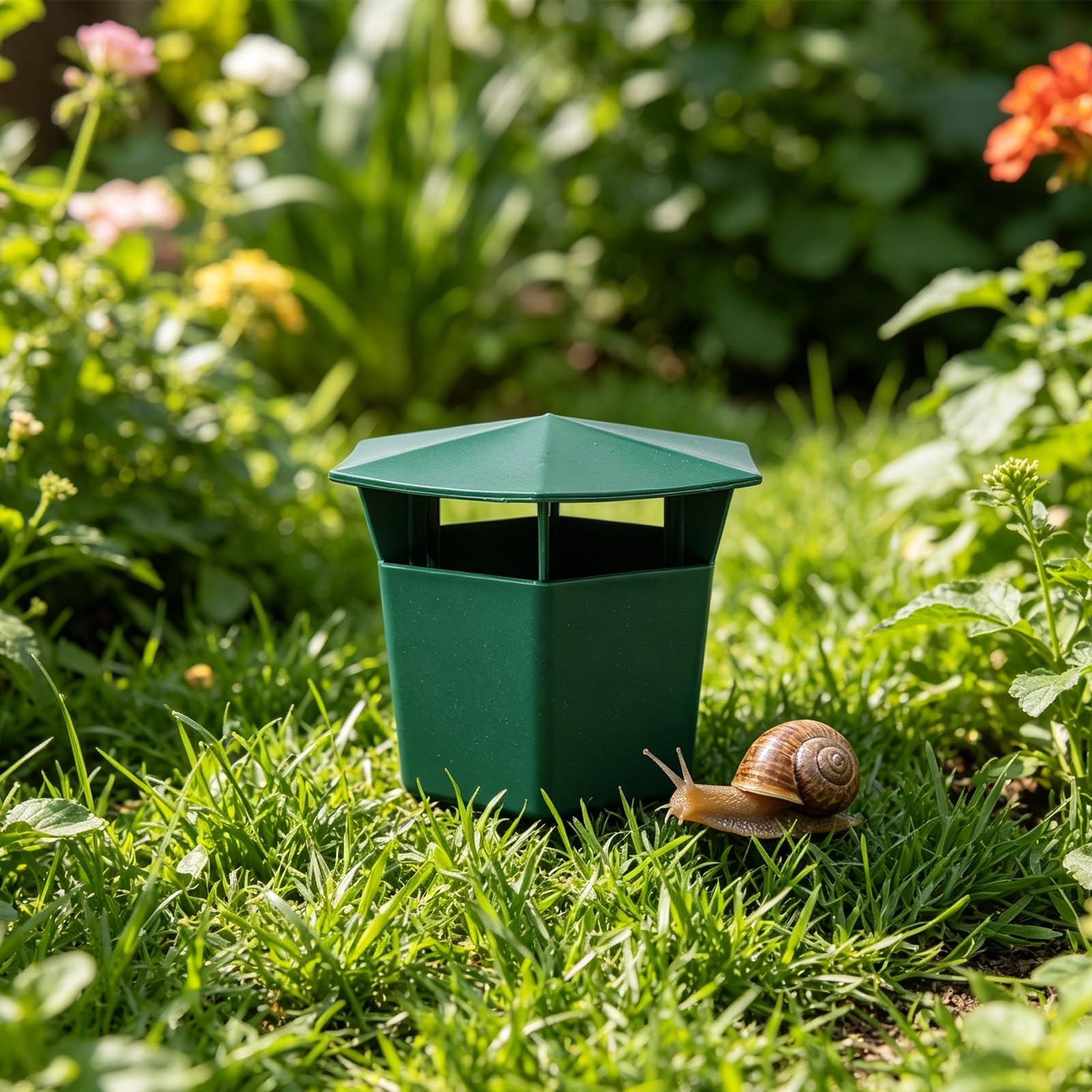 Piège à escargots et limaces, 6 pièces, station d'appât réutilisable pour la protection du jardin et de la ferme, accessoires multi-usages pour limaces