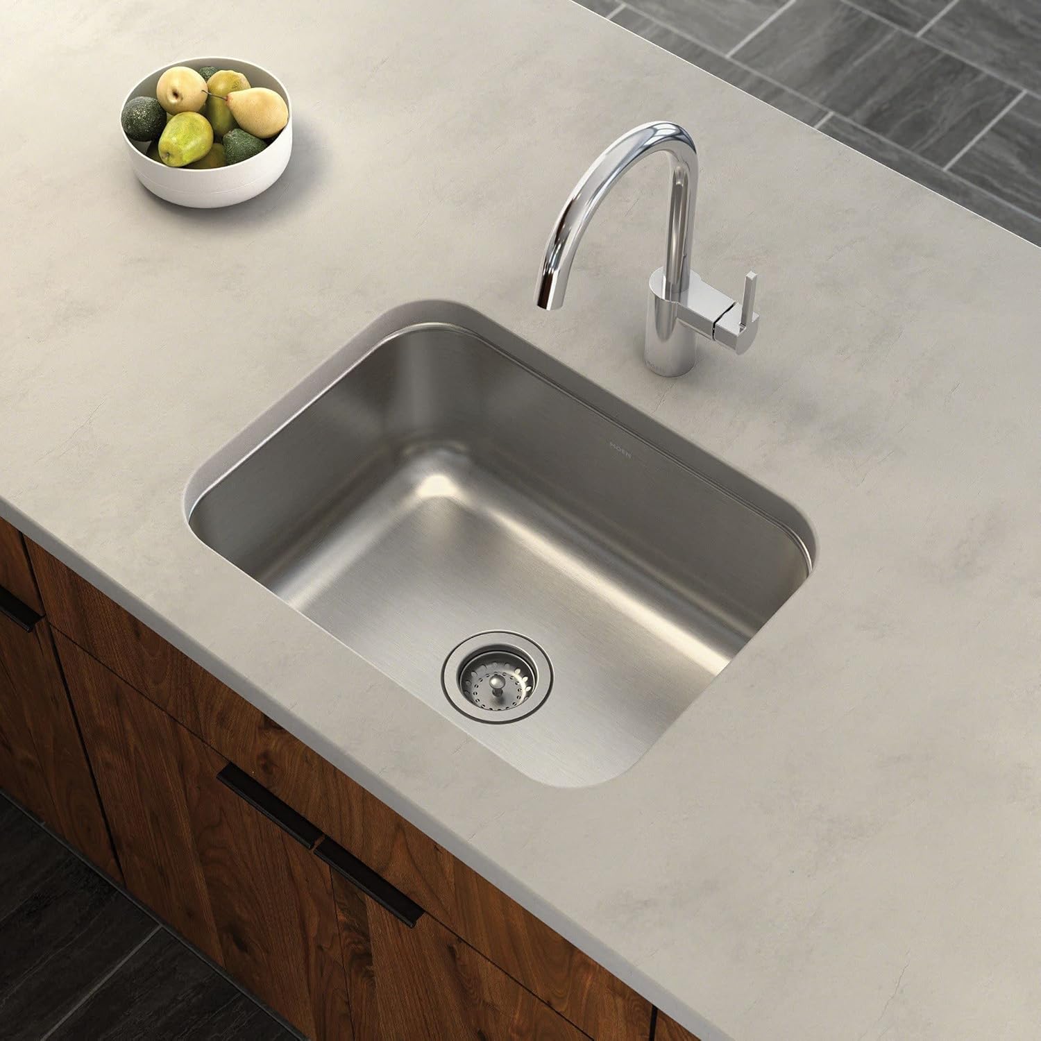 One-Day Sale: Up to 80% Off Moen GS18190 18000 Series 23.5-inch 18 Gauge Undermount Single Bowl Stainless Steel Kitchen Sink, 9-inch Depth Promo 40% OFF Moen GS18190 18000 Series 23.5-inch 18 Gauge Undermount Single Bowl Stainless Steel Kitchen Sink, 9-inch Depth