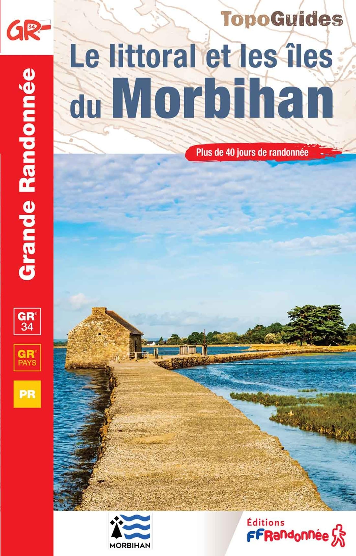 Le littoral & les îles du Morbihan GR34/GRP (0561) (Grande Randonnée)