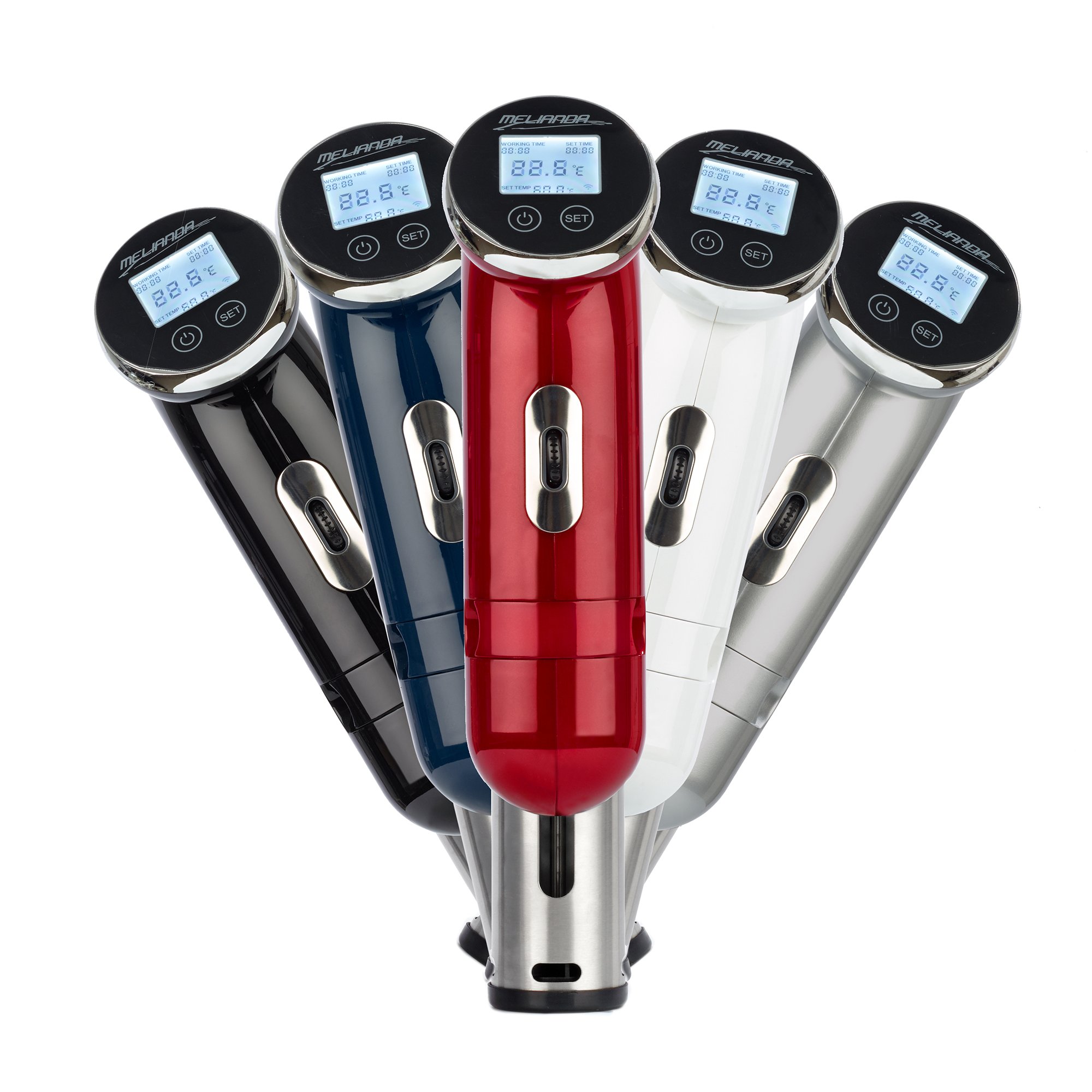 MA-18100 Sous Vide Stick Niedrigtemperatur Vakuumgarer Digital-Timer schwarz