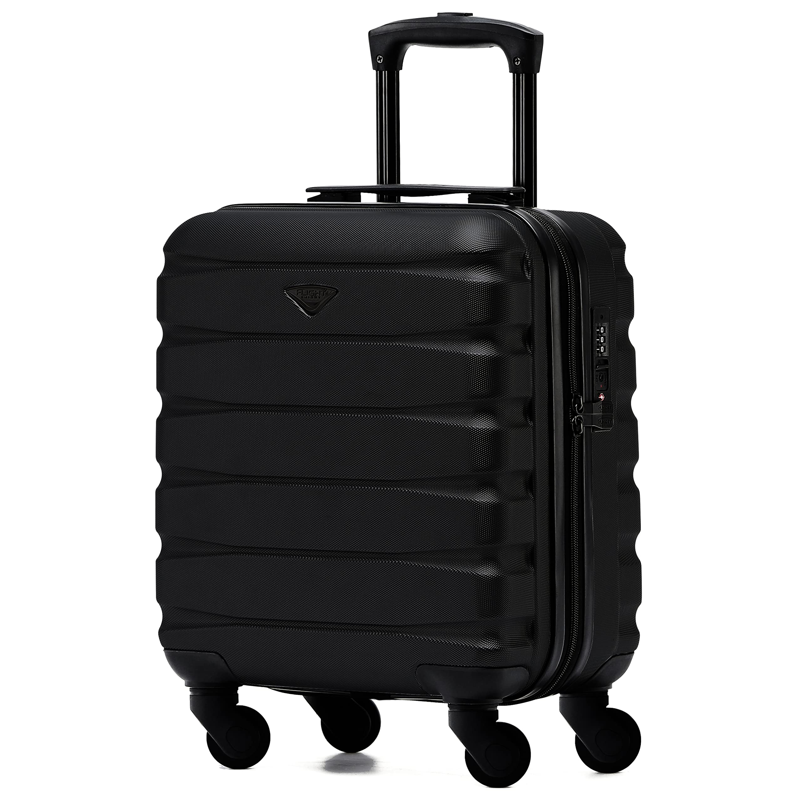 Flight Knight Lightweight 4 Wheel ABS Hard Case Medium Suitcase Approved for Over 100 Airlines Including easyJet, British Airways, Ryanair, Jet2, Emirates & Many More - Check-in Medium Size 25" — view 224
